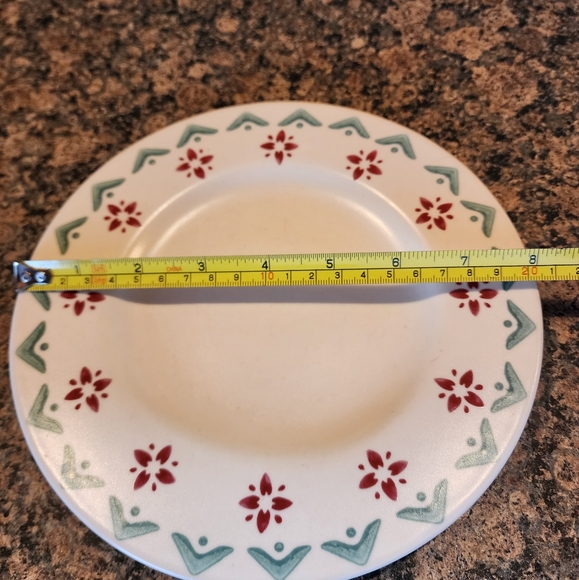 Pfaltzgraff Nordic Christmas 8" Plate/Goes w/ a Gravy Boat - Picture 4 of 5